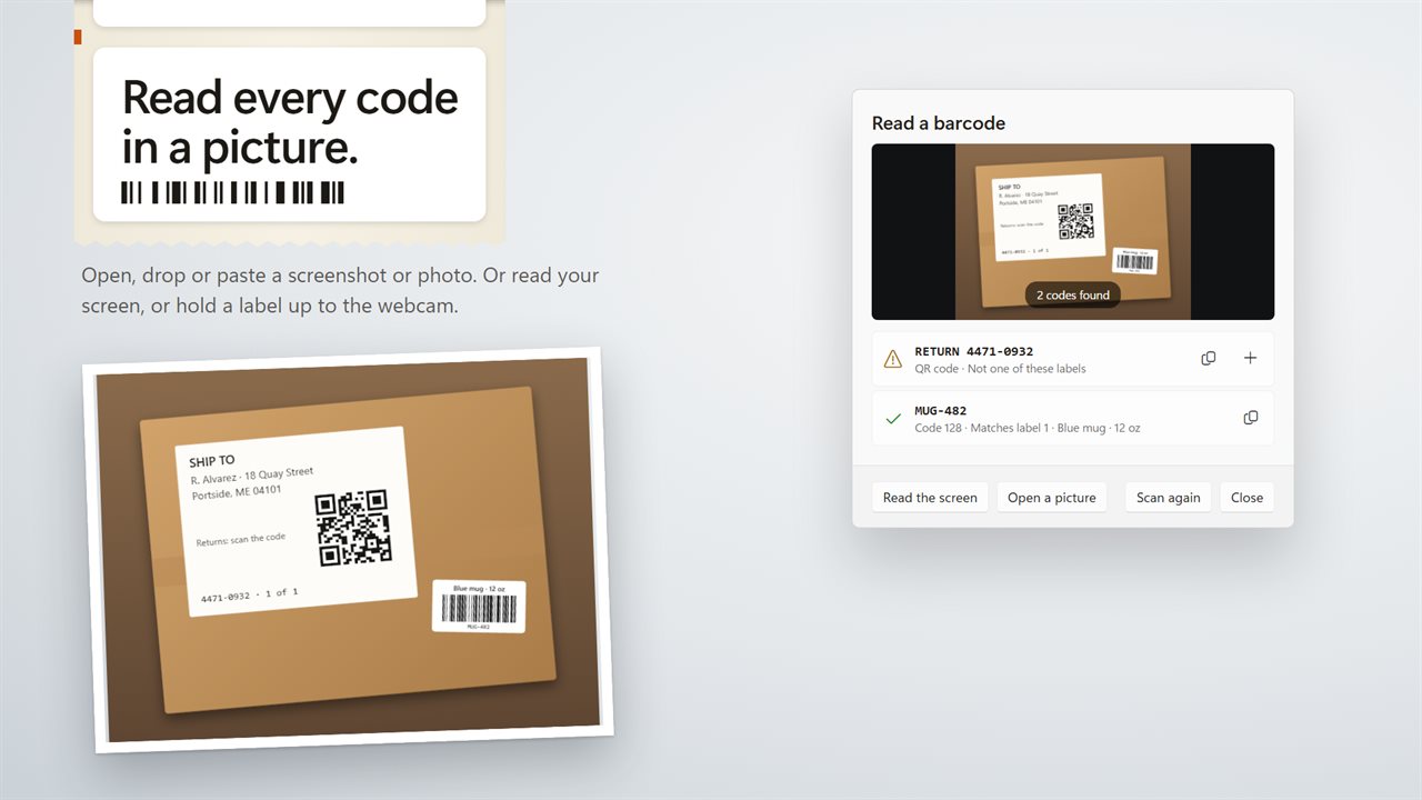 Read every barcode in a screenshot or photo.