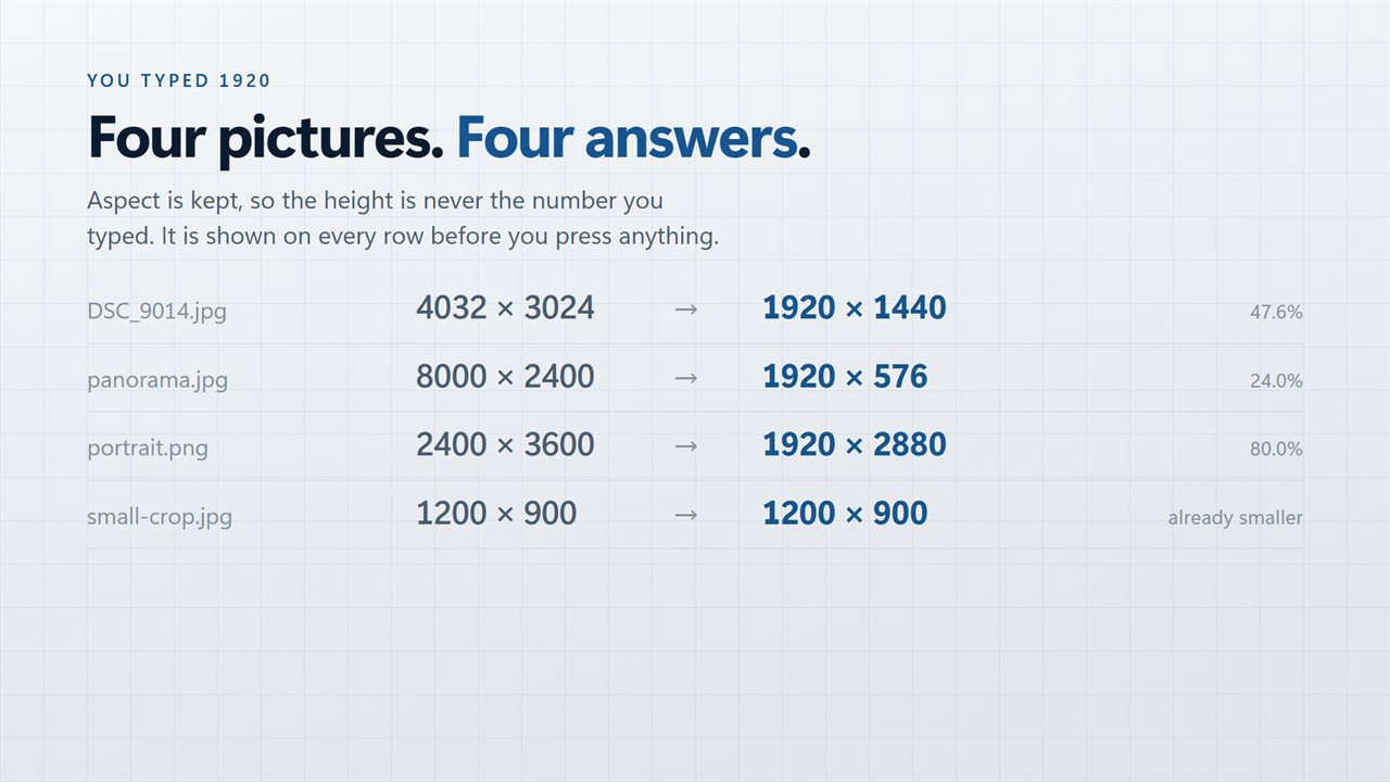 You typed 1920; four pictures get four answers.