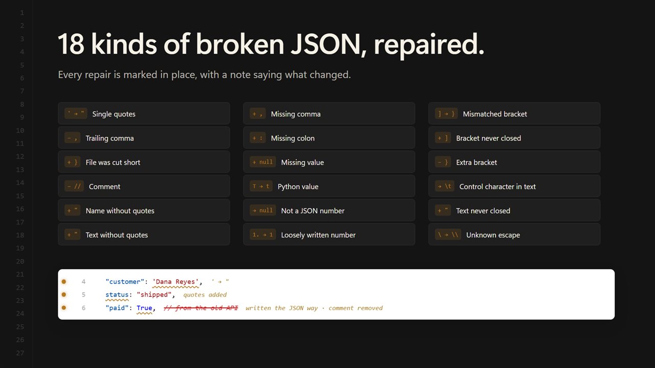18 kinds of mistake, repaired and explained.
