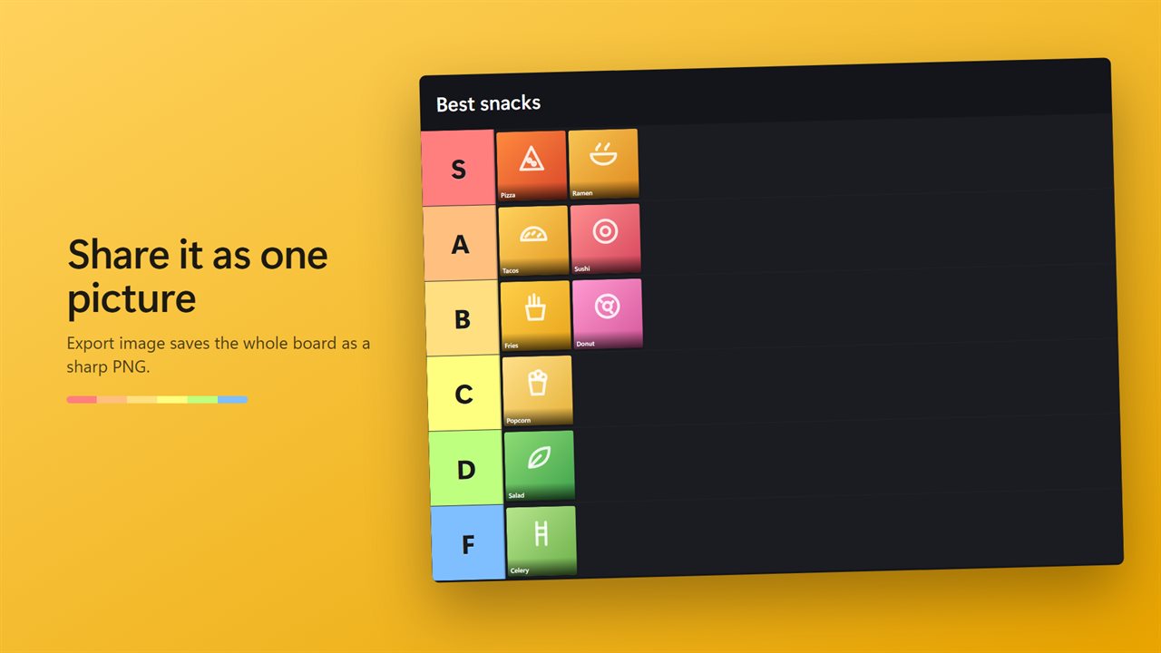 Export the whole board as one PNG.